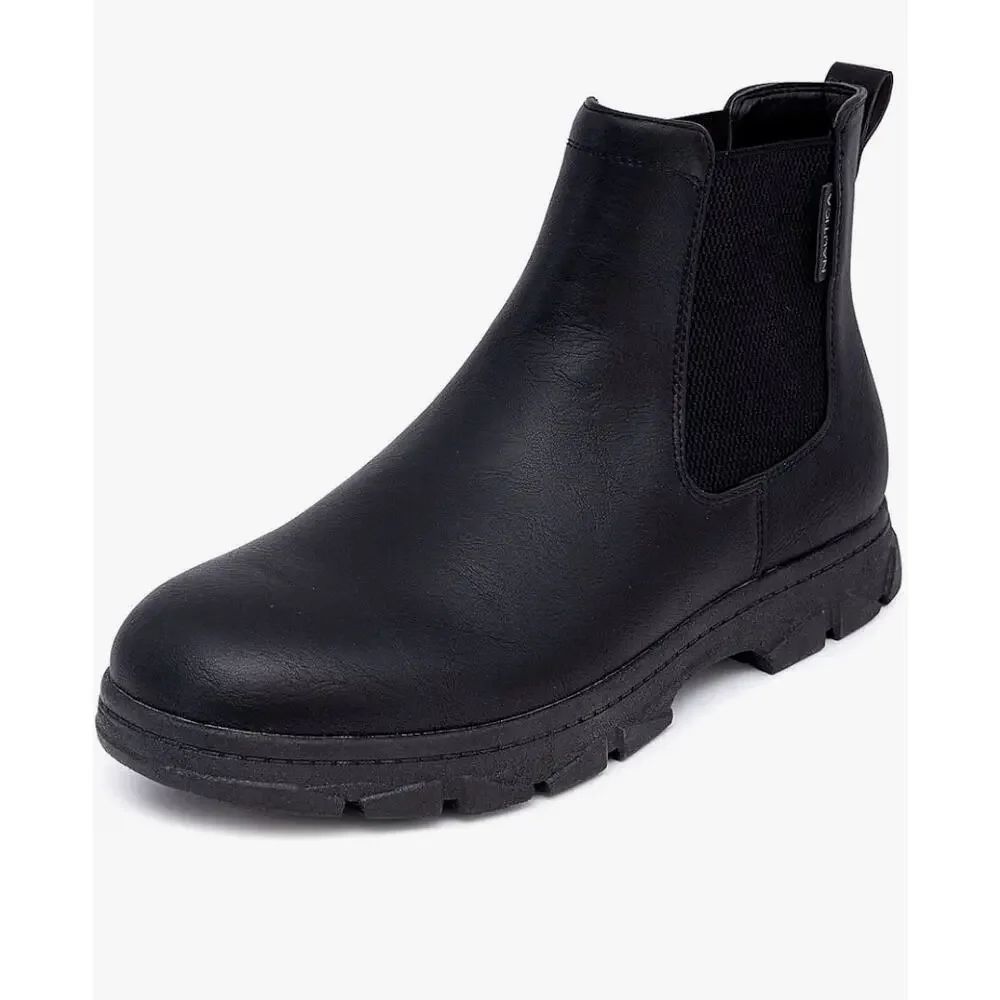 Nautica Men's Chelsea Boot Slip-On Dress Shoe Chukka Desert Boots-Wuzer size 9
